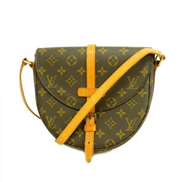 Louis Vuitton Monogram Chantilly MM Shoulder Bag M51233 Brown Women's